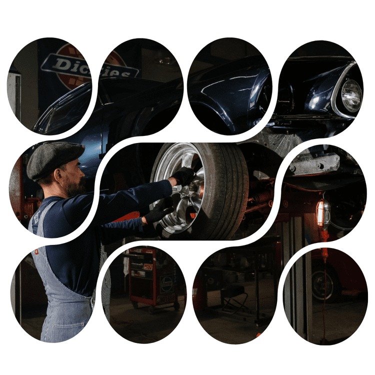 Black and Cream Wedding Thank You Card