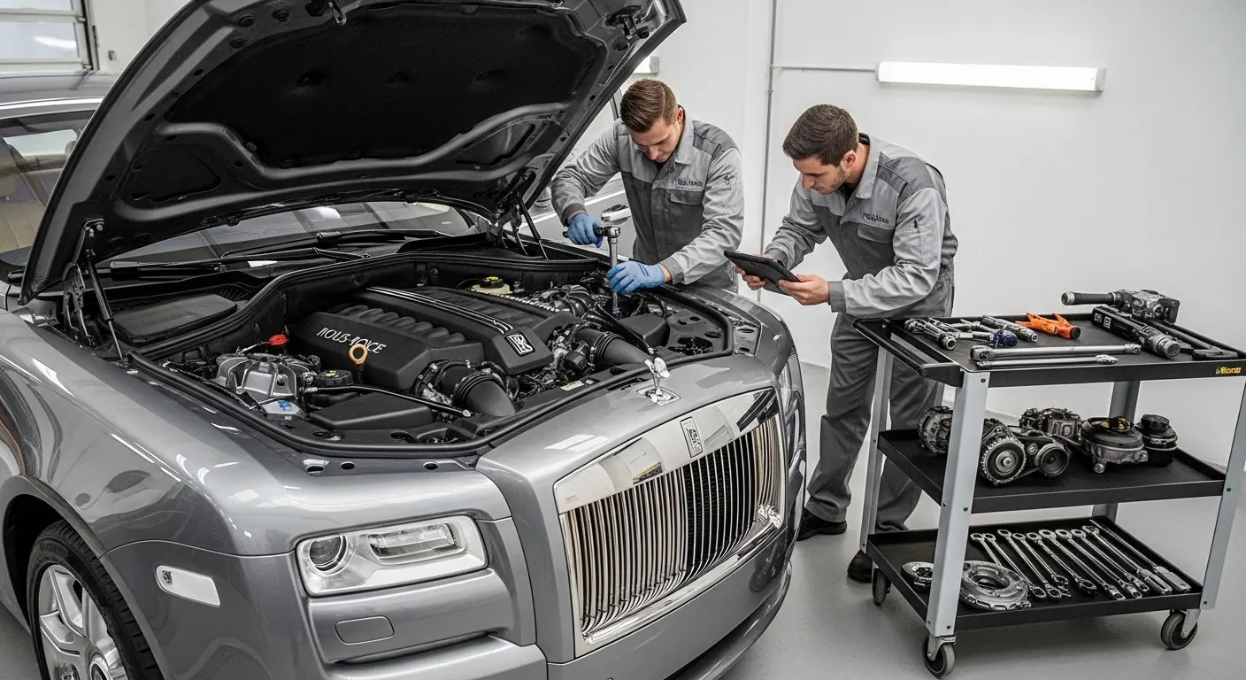 Rolls-Royce Ghost Engine