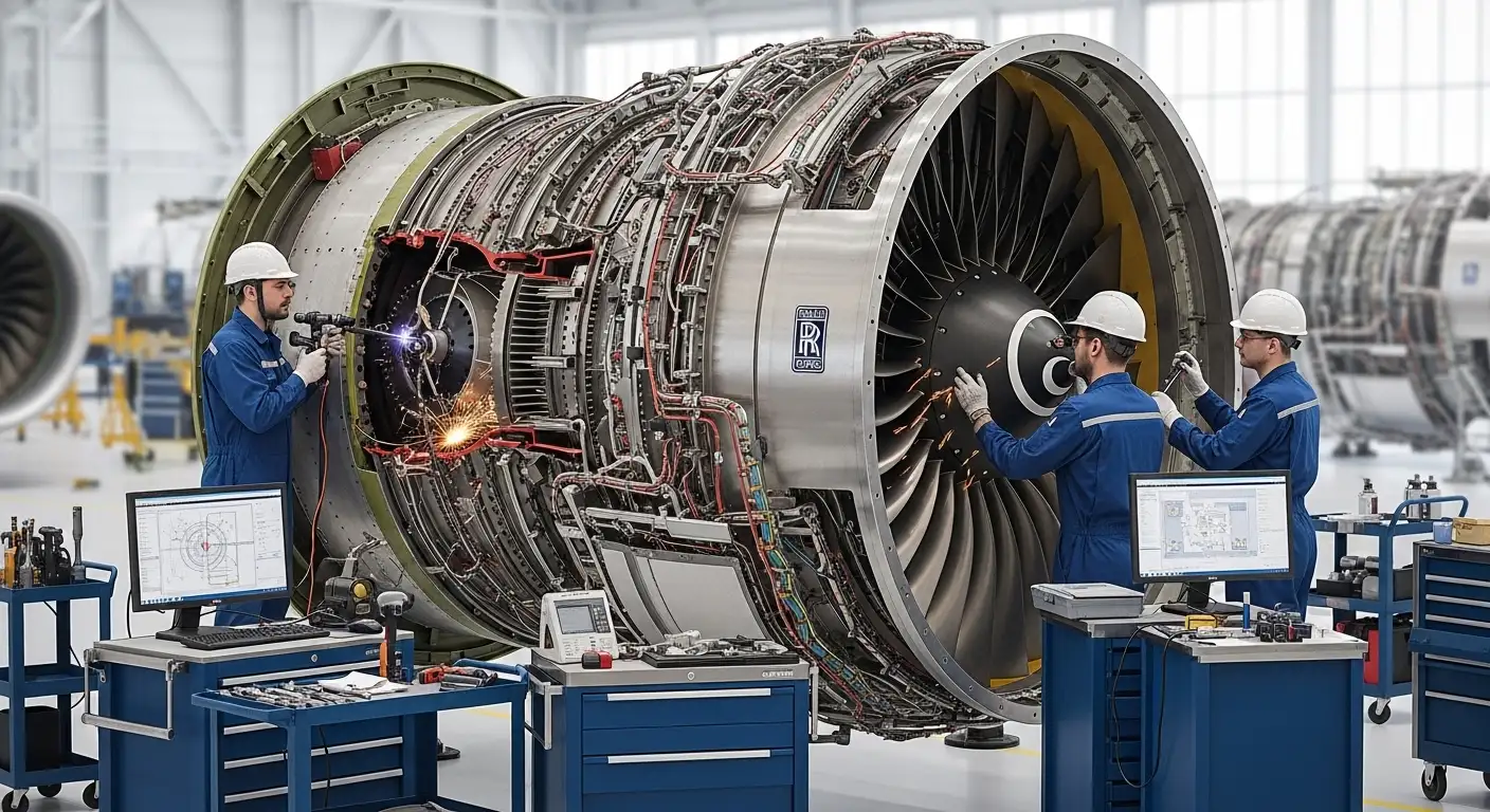 Rolls-Royce engine repair